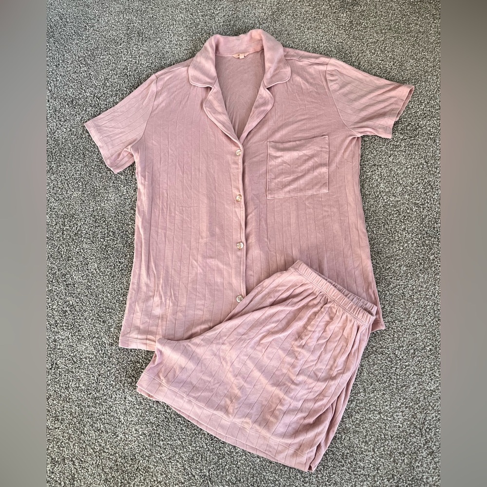 Eberjey Blush Pink Women's Pajama Set - XS